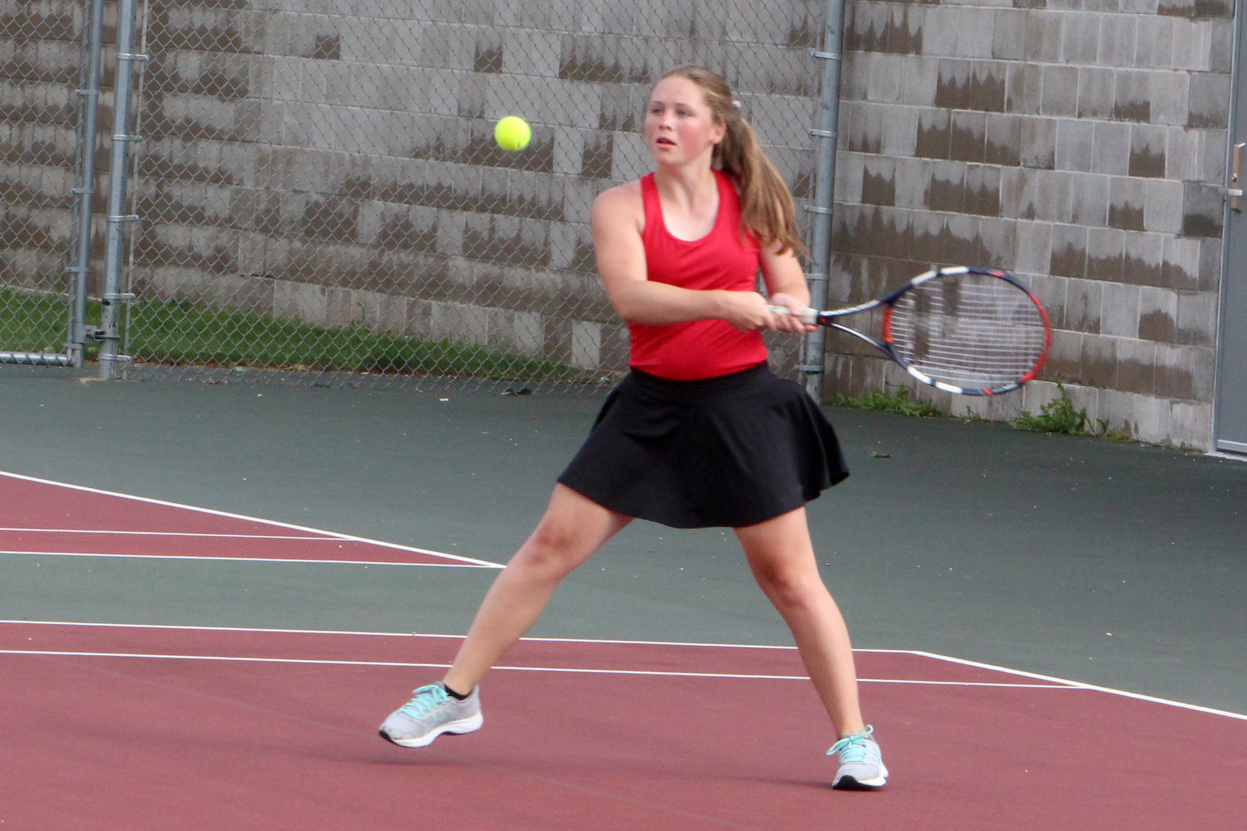 Chippewa Falls at Menomonie girls tennis 9-3-19